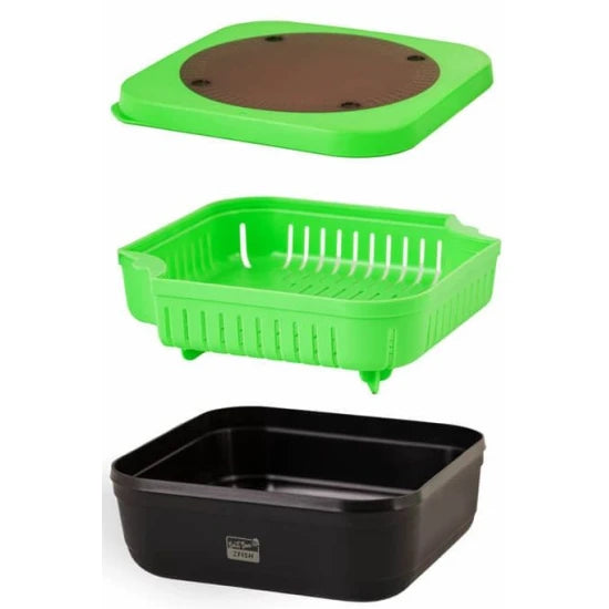 Cuite Zfish Pentru Momeli Bait Box, Large, 1.25l, 17x17x6cm