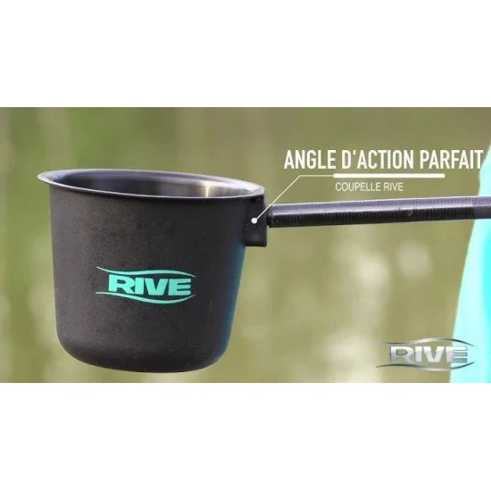 Cupa Nadire Rive, 250ml, 8x8cm, 80mm, Black