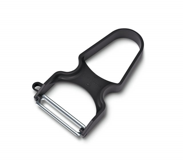 Curatator Legume Victorinox Rapid, Maner ABS Plastic, Lama Serata, Negru
