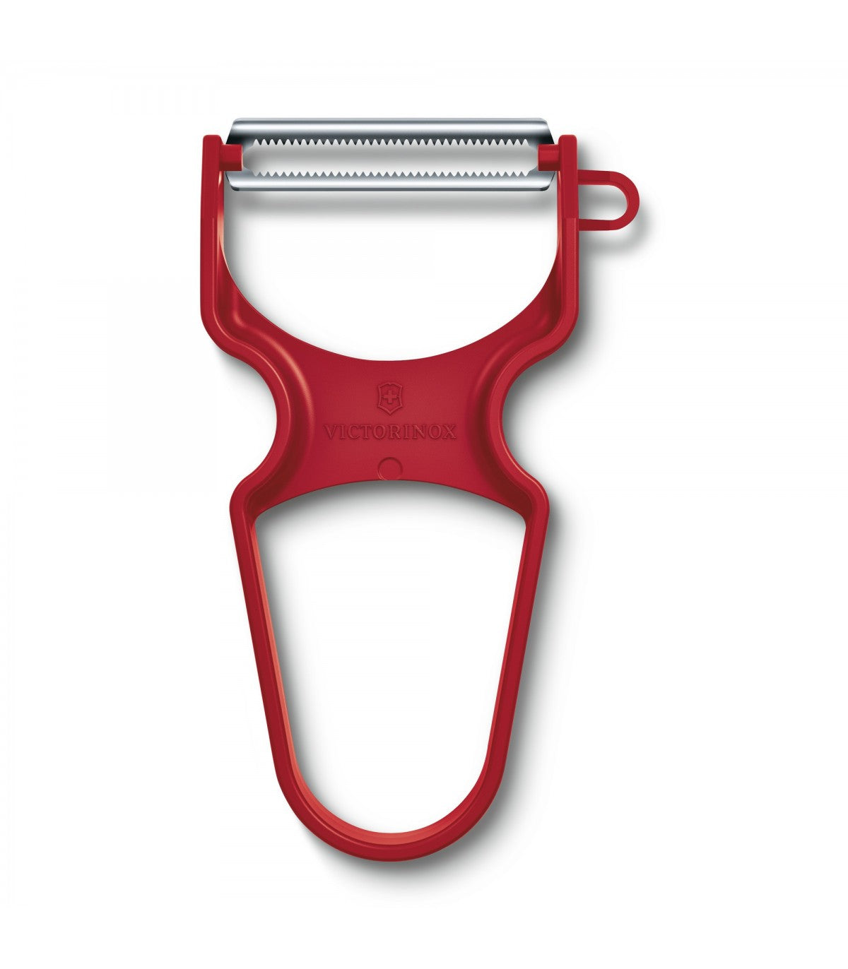 Curatator Legume Victorinox Rapid, Maner ABS Plastic, Lama Serata, Rosu
