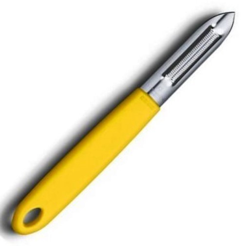 Curatator Rosii Victorinox Tomato Peeler, Lama Dubla Zimtata, Galben