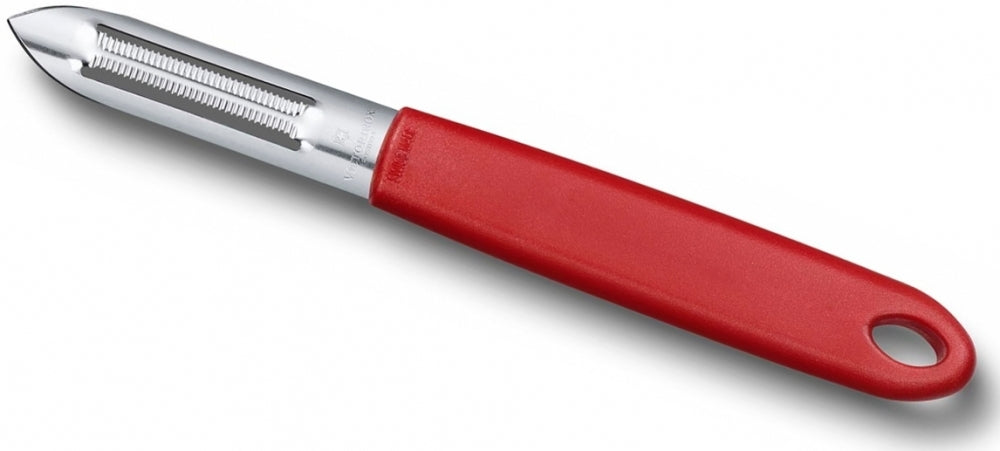 Curatator Rosii Victorinox Tomato Peeler, Lama Dubla Zimtata, Rosu