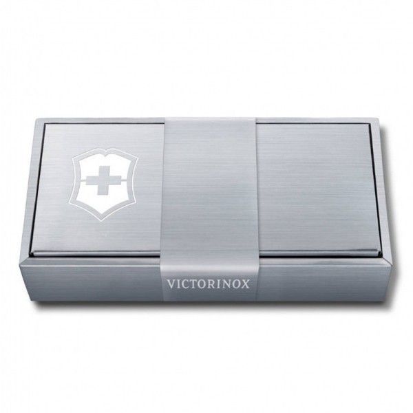 Cutie Briceag Victorinox, Gift Box Cu Manson, 5 Straturi 9.1cm, Argintiu