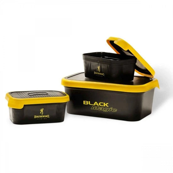 Cutie Browning Momeala Black Magic 3.00l Bait Box Particle