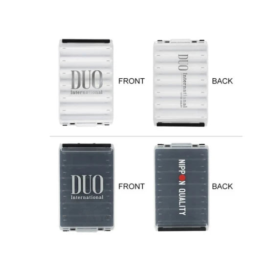 Cutie Duo Reversible Lure Case 120 White - Silver Logo