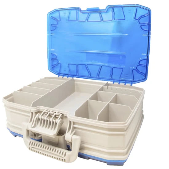 Cutie Dubla Pentru Accesorii Flambeau Fishing Double Satchel Tackle Box 7320