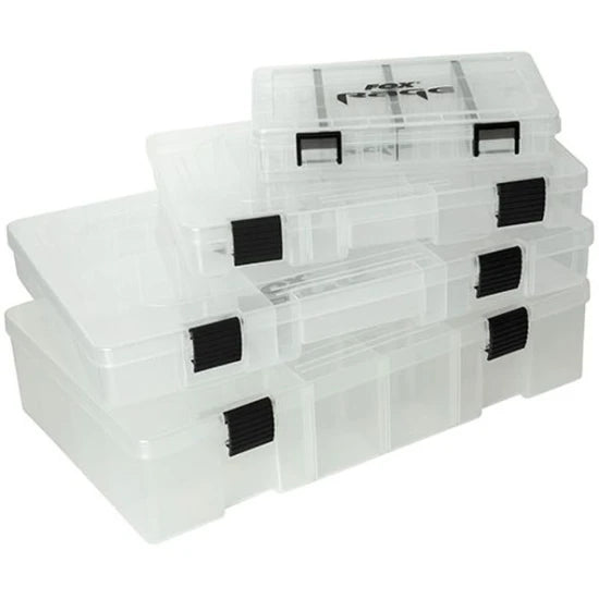 Cutie Fox Rage Storage Boxes Compartimentata, Large Shallow, 35x21.5x4cm