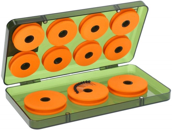 Cutie Mikado Cu Role Eva Pentru Monturi Chod Rig Box