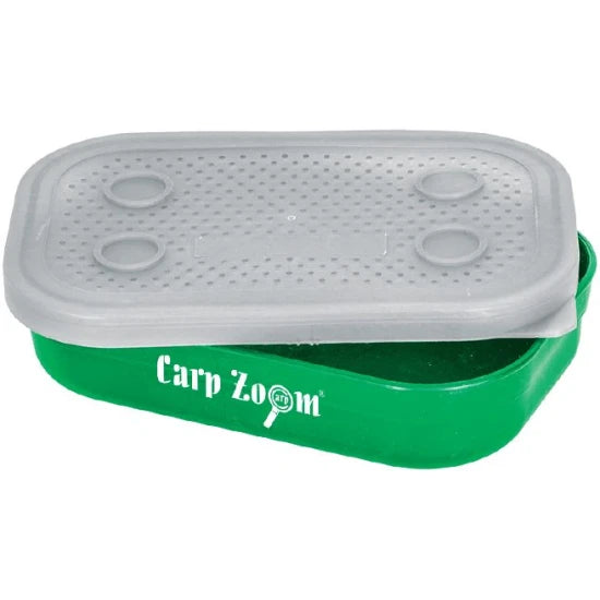 Cutie Momeala Carp Zoom Joker Bait Box, Green, 15.5x10.5x3.5cm