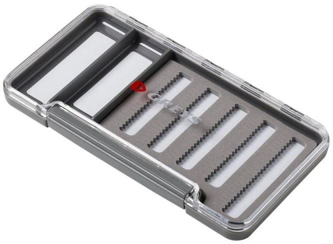 Cutie Muste Greys Slim Waterproof Fly Boxes
