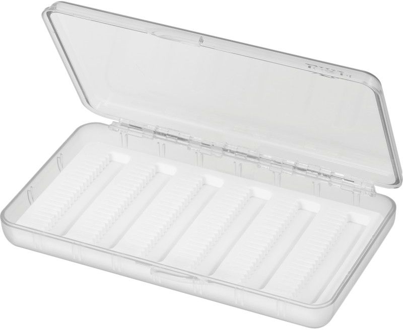 Cutie Muste Rapture LMF Dry Fly Box, Transparent, 15.8x9.6x2.3cm