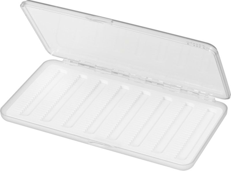Cutie Muste Rapture LMF Dry &amp; Nymph Fly Box, Transparent, 18.8x10.8x1.5cm