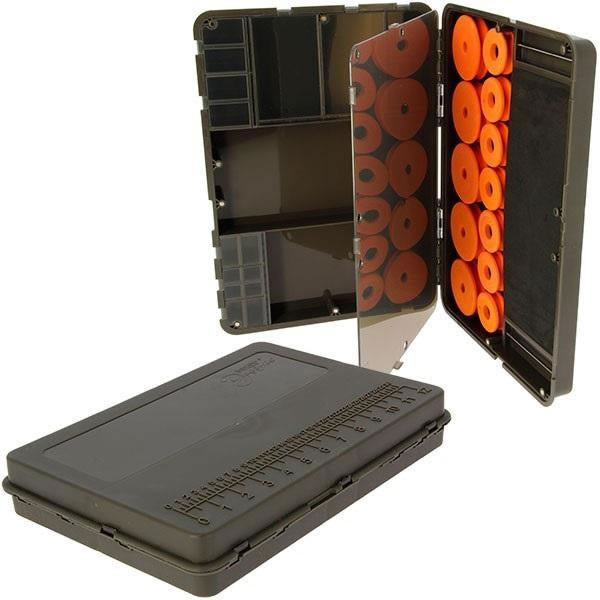 Cutie NGT Magnetic Dynamic Tackle Box cu 12 Role EVA, 34.5x24x5.5cm