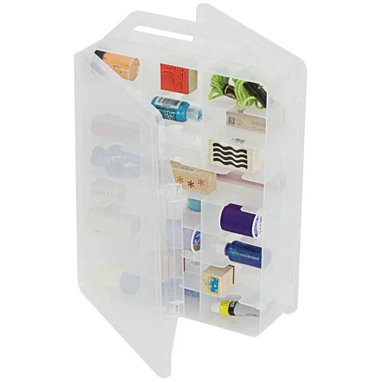 Cutie Organizare Fire Plano Thread Organizer, Transparent, 26cm X 8.25cm X 36cm