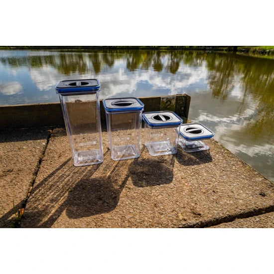 Cutie Preston Bait Safe Container 1.2l, Transparent