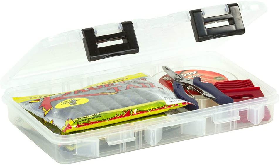 Cutie Plano 360710 ProLatch 3600 Size Open Compartments Stowaway Boxes Clear 27.3x18.4x4.44cm