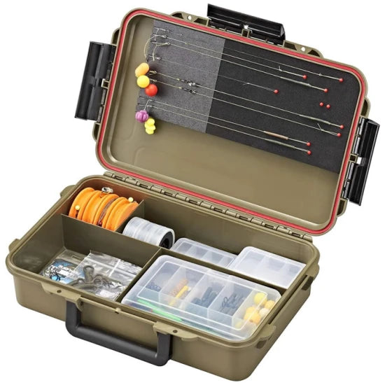 Cutie Rezistenta La Apa Plastica Panaro Max004 Waterproof Case 4 Compartimente + 2 Cutii 101