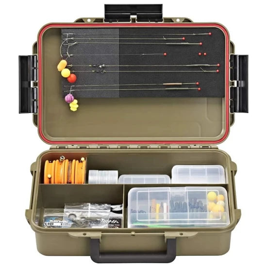Cutie Rezistenta La Apa Plastica Panaro Max004 Waterproof Case 4 Compartimente + 2 Cutii 101