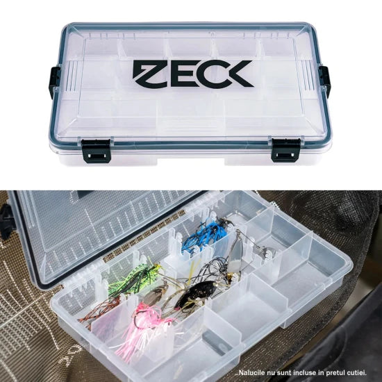 Cutie Waterproof Zeckspinnere+bladed Jig Box Wp L, 35.50x23x5cm