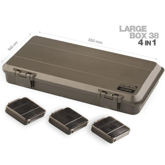 Cutie Zfish Tackle Box Z-box Pro 38 (4in1), 35x16.5x5cm