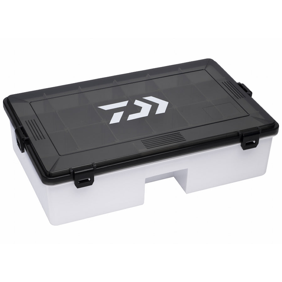 Cutie pentru Momeala Daiwa D-Box LS Smoke, 34.4x21.5x3.3cm