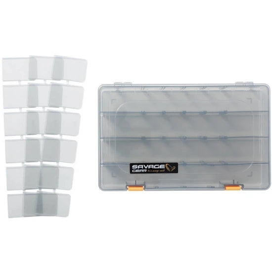 Cutie Pentru Naluci Savage Gear Tip 6b Smoke, 36x22.5x5cm