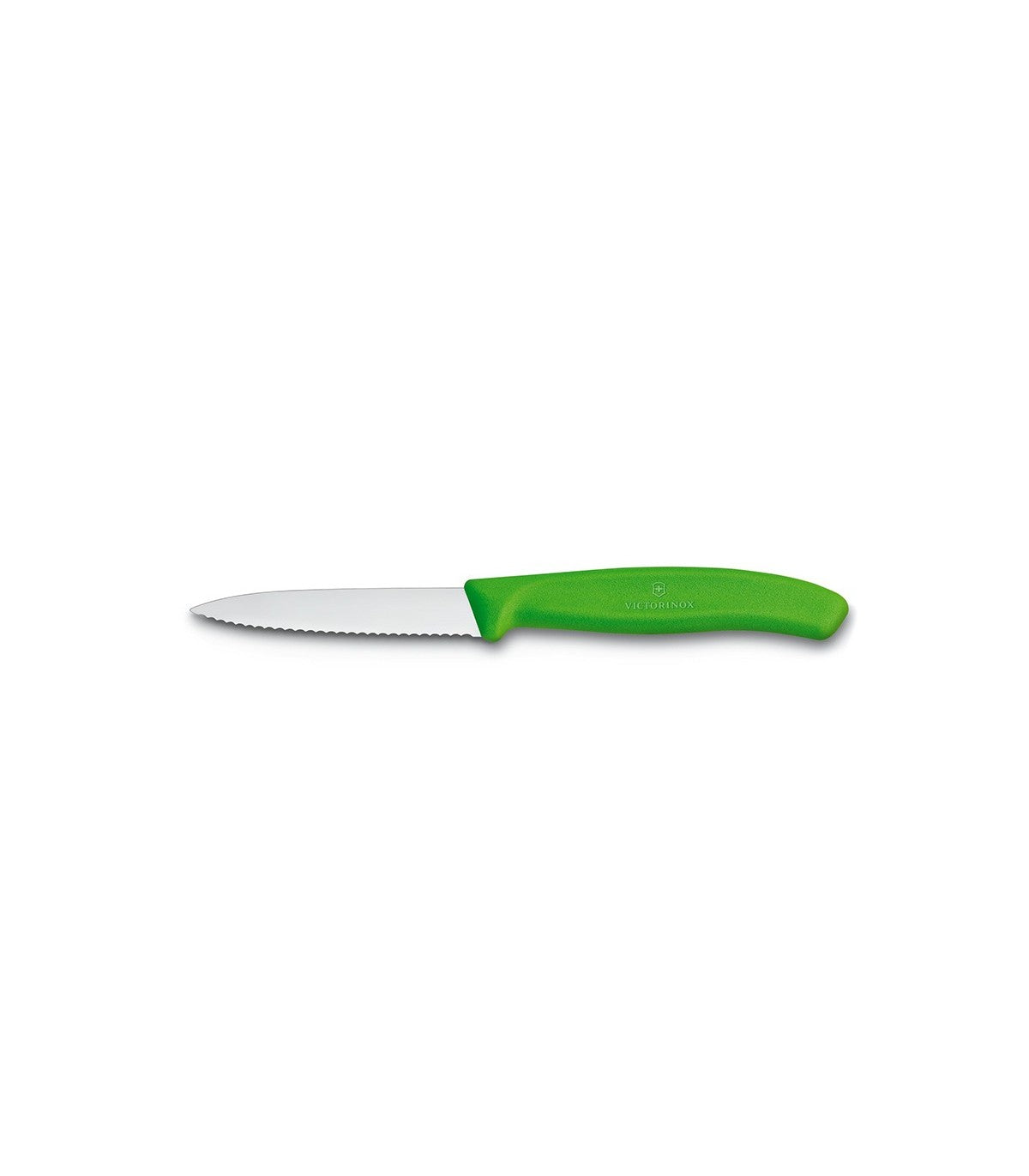 Cutit Bucatarie Victorinox, Swiss Classic Paring Knife, Lama Zimtata 8cm, Verde
