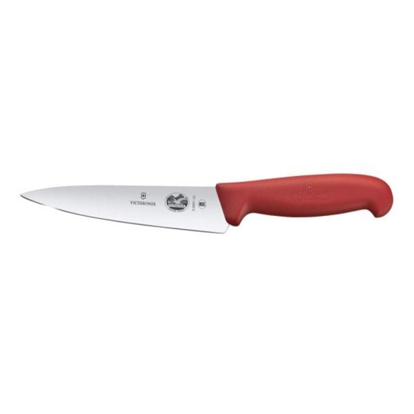 Cutit Carne Victorinox, Fibrox, Carving Knife, Lama 15cm, Rosu