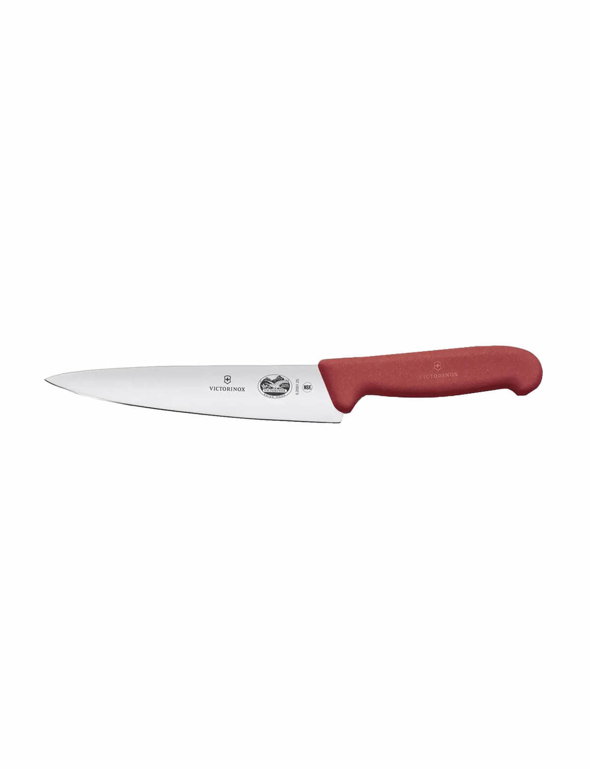 Cutit Carne Victorinox, Fibrox, Carving Knife, Lama 25cm, Rosu