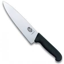 Cutit Carne Victorinox, Maner Fibrox, Wavy Edge, Lama 20.00cm
