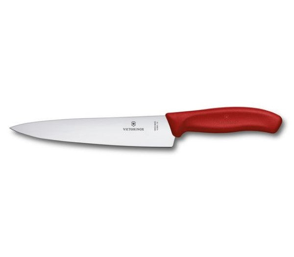 Cutit Carne Victorinox, Swiss Classic Chefs Knife, Lama 19cm, Rosu, Blister