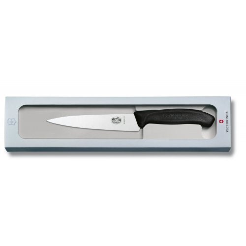 Cutit Carne Victorinox, Swiss Classic, Lama 12cm, Negru, , Cutie cadou
