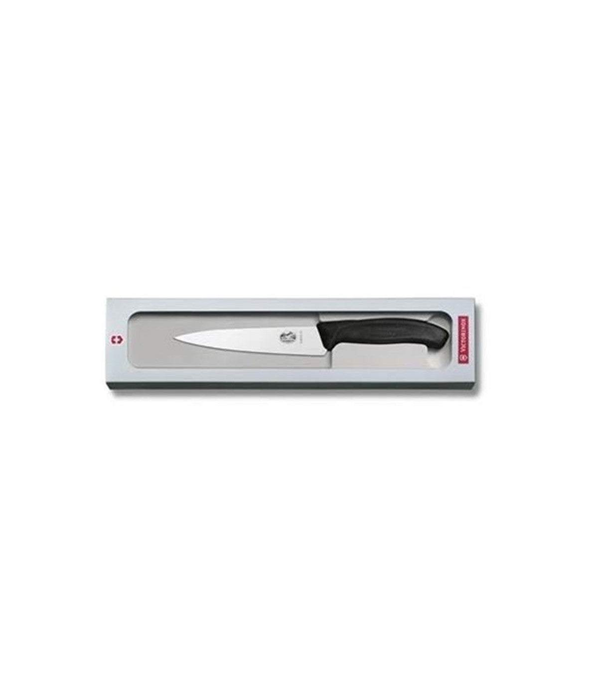 Cutit Carne Victorinox, Swiss Classic, Lama 22cm, Negru, , Cutie cadou