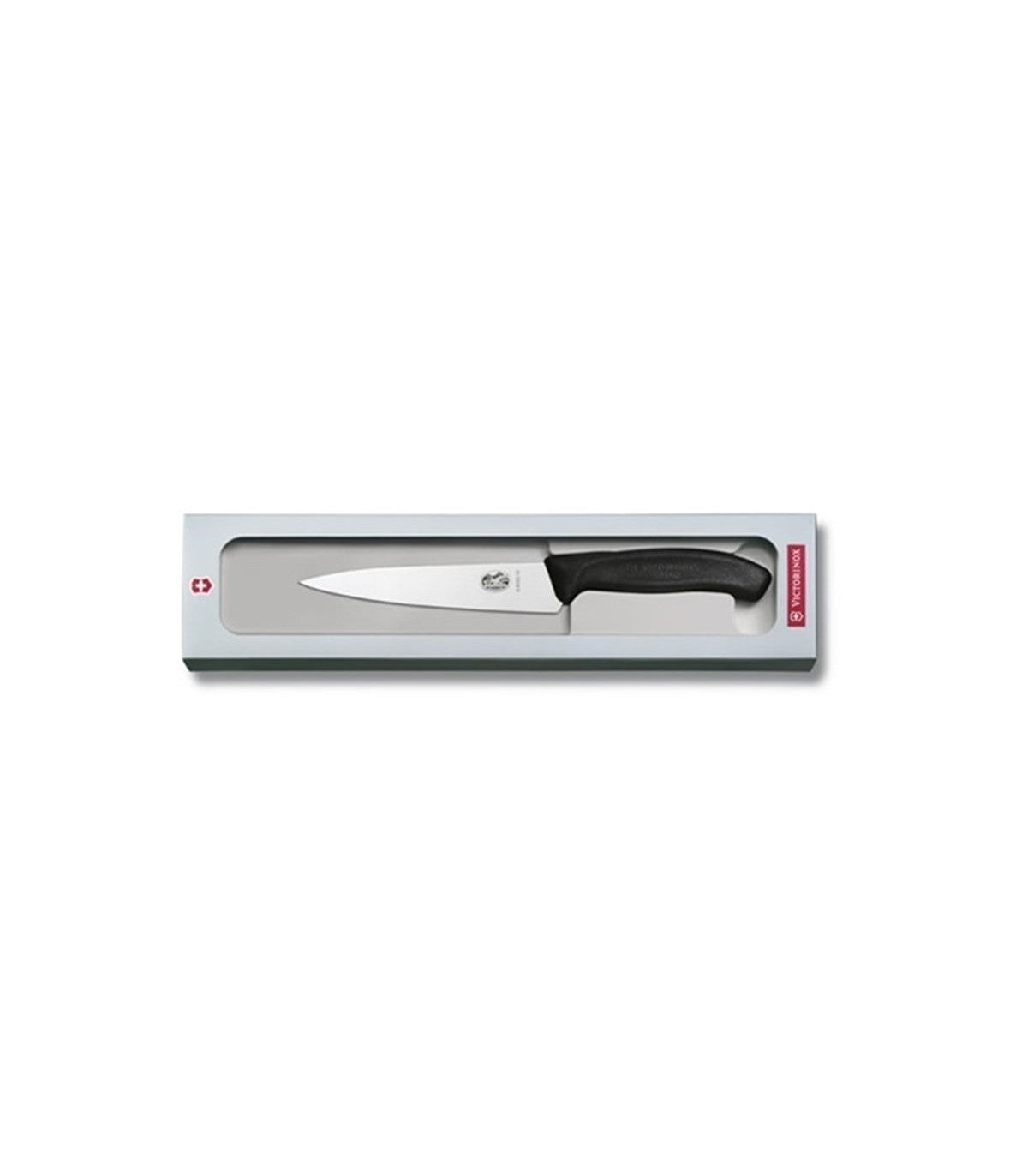 Cutit Carne Victorinox, Swiss Classic, Lama 25cm, Negru, , Cutie cadou