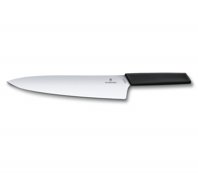 Cutit Carne Victorinox Swiss Modern Carving Knife, Lama 25cm Negru, Blister