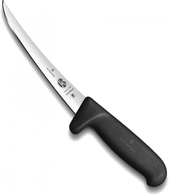 Cutit Dezosat Victorinox, Boning Knife, Saftey Grip, Flexible, Lama Curbata 15cm