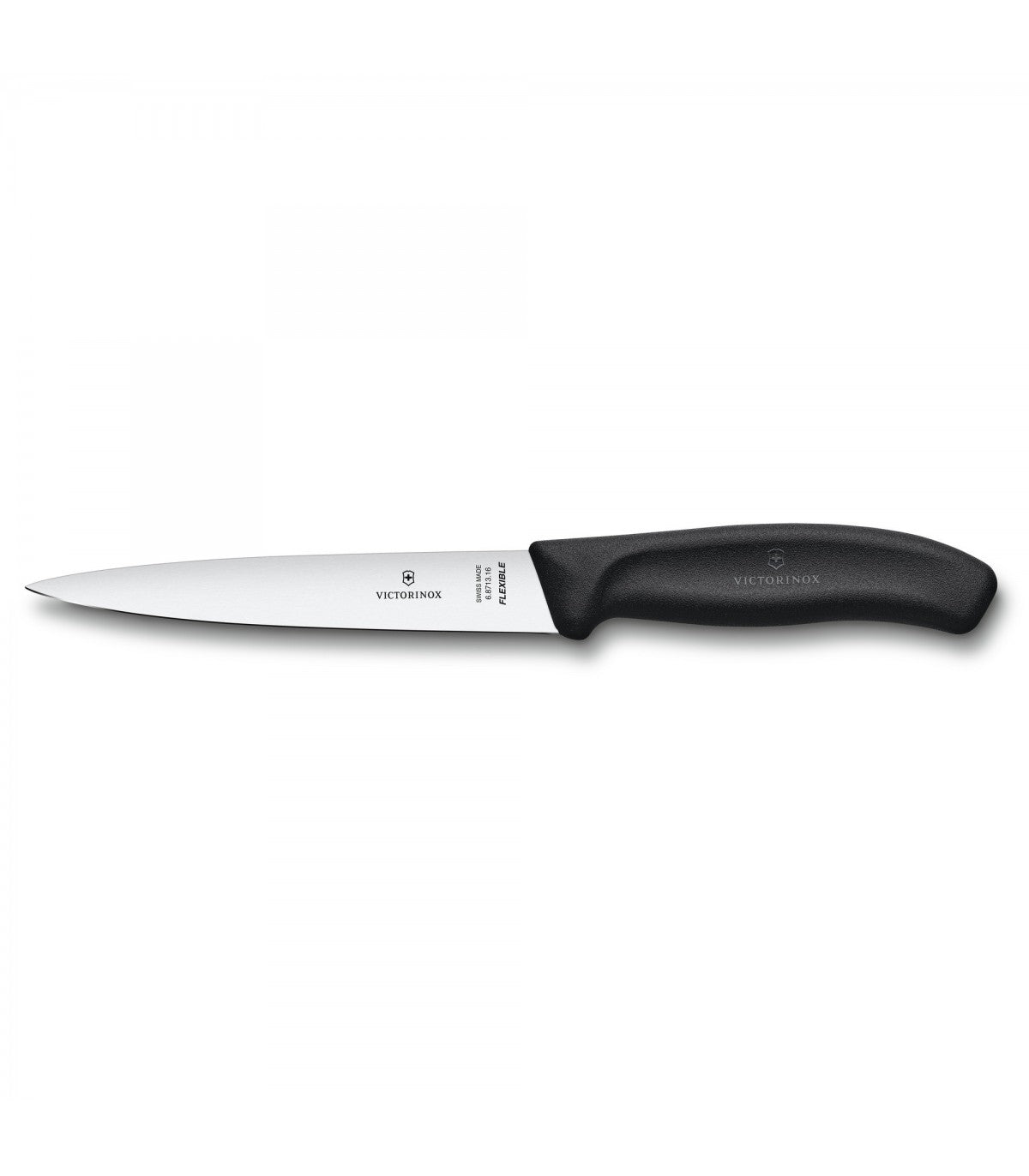 Cutit Filetat Victorinox Swiss Classic, Lama Flexibila 16cm, Negru, Blister