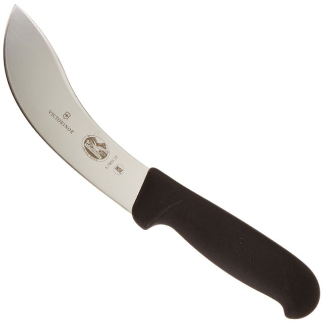 Cutit Jupuit Victorinox, Skinning Knife American Type, Lama 12 cm, Negru