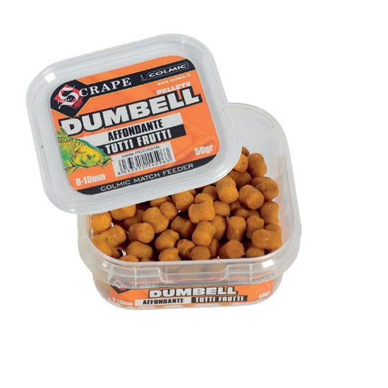 DUMBELL COLMIC SINKING TUTTI FRUTTI 8-10mm 50gr