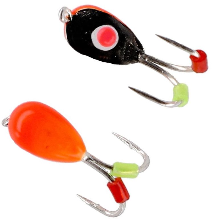 Dandineta Mikado Ice Bug Tungsten, Orange Black, 0.8g, 4mm, 4buc/plic