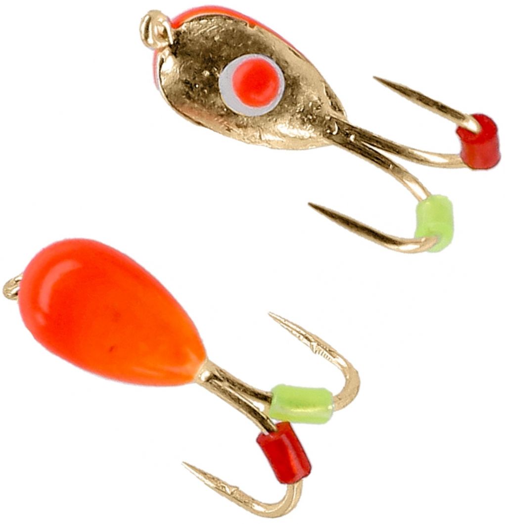 Dandineta Mikado Ice Bug Tungsten, Orange Gold, 0.8g, 4mm, 4buc/plic