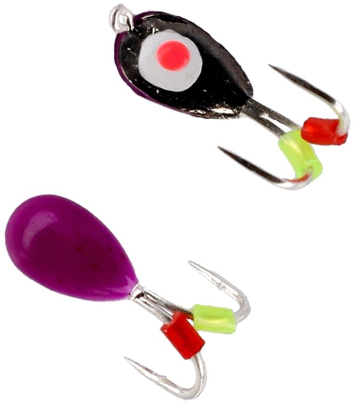 Dandineta Mikado Ice Bug Violet, Black, 0.8g, 4mm, 4buc/plic
