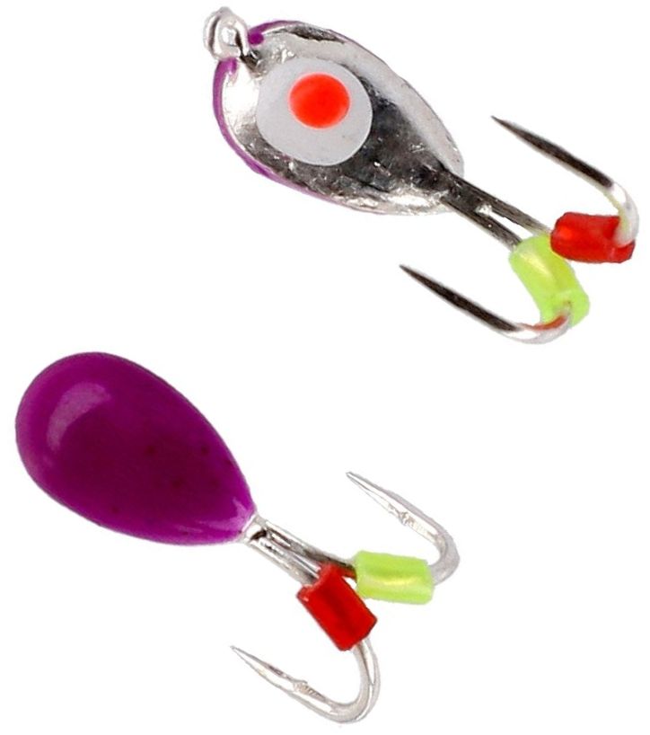 Dandineta Mikado Ice Bug Violet Tungsten, Silver, 0.8g, 4mm, 4buc/plic