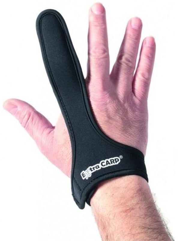 Degetar Extra Carp Casting Glove, Black