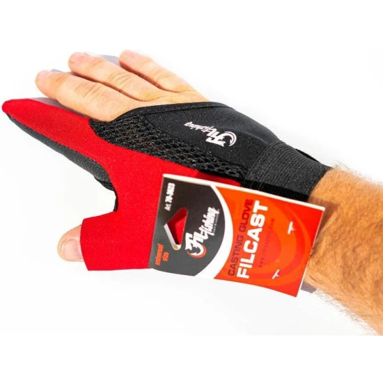 Degetar Filfishing Neopren, Black/red