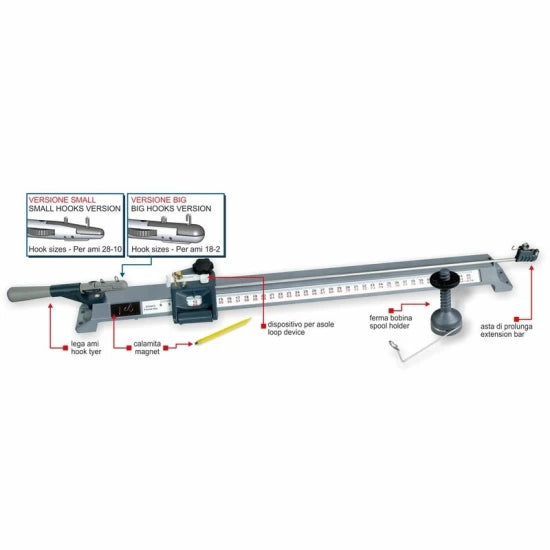 Dispozitiv Pt. Legat Riguri Stonfo Feeder Calibrone Small, Pt. Carlige Nr.28 - Nr.10