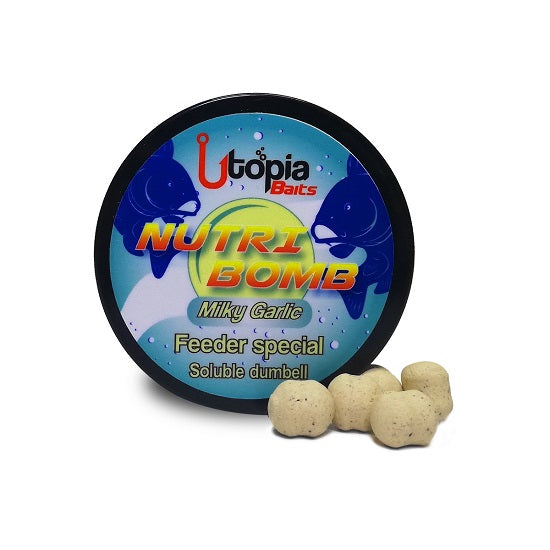 Dumbell Utopia Nutri Bomb 10mm Milky Garlic
