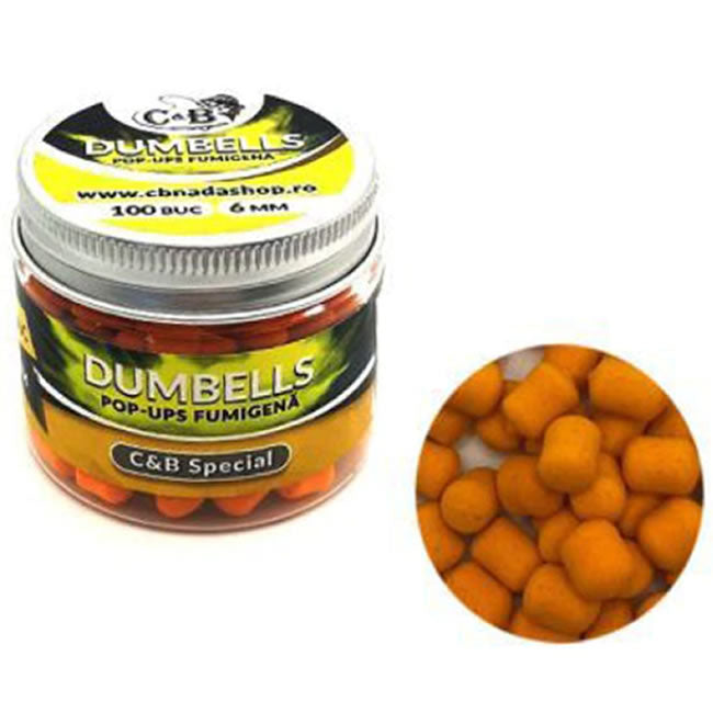 Dumbells C&amp;B Pop-Ups Fumigena, Special, 6mm, 100buc/cutie