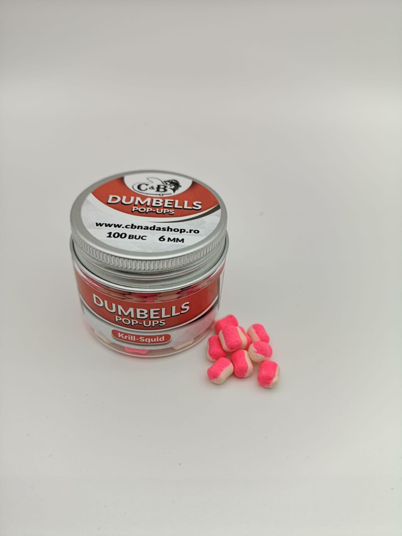 Dumbells C&amp;B Pop-Ups Krill-Squid 6mm