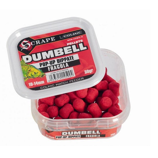 Dumbells Colmic Pop-Up Dipuite 10-14mm 30g Strawberry